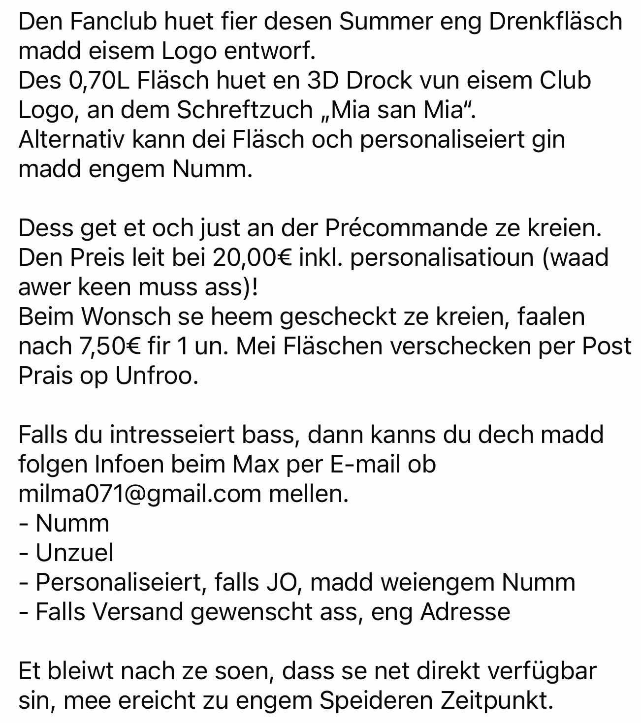 flaschetext